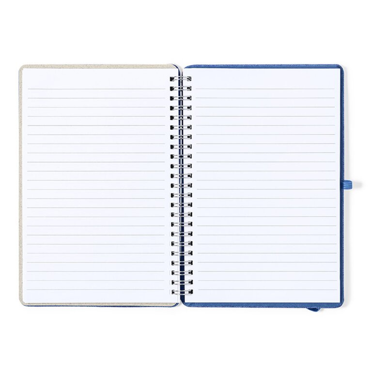Carnet personnalisable A5 140 pages lignées en rPET avec support - Valan | pandacola - 3