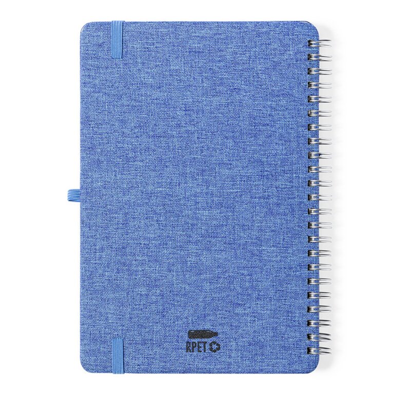 Carnet personnalisable A5 140 pages lignées en rPET avec support - Valan | pandacola - 4
