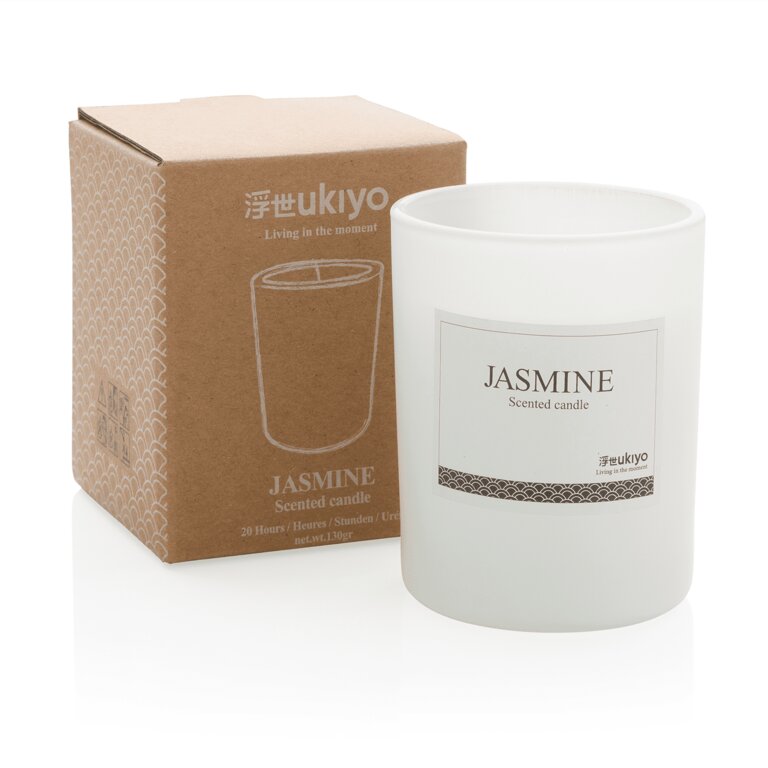 Bougie parfumée au Jasmin personnalisable - Olis | pandacolach - 2