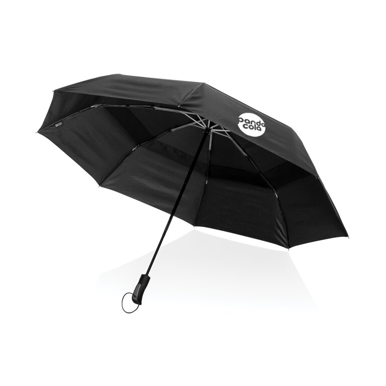 Parapluie tempête personnalisable 27" en polyester recyclé | SWISS PEAK AWARE - Tundy Storm | pandacola