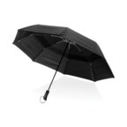 Parapluie tempête personnalisable 27" en polyester recyclé | SWISS PEAK AWARE - Tundy Storm | pandacola - thumb