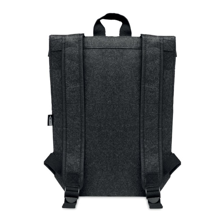 Sac à dos pour ordinateur personnalisé en feutre rPET - Klassi | pandacolach - 1