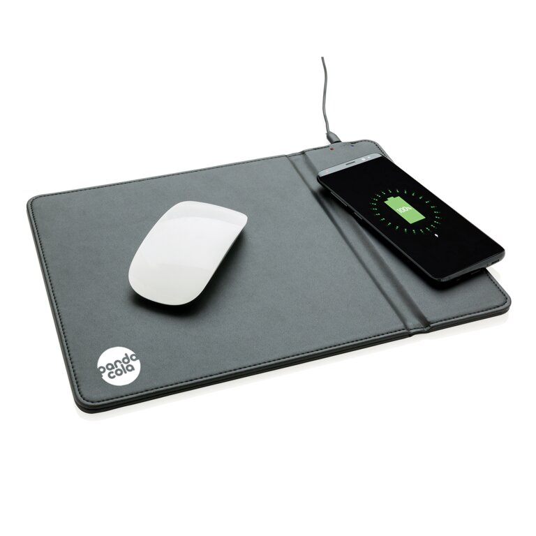 Tapis de souris avec chargeur à induction 5W - Frequency | pandacola