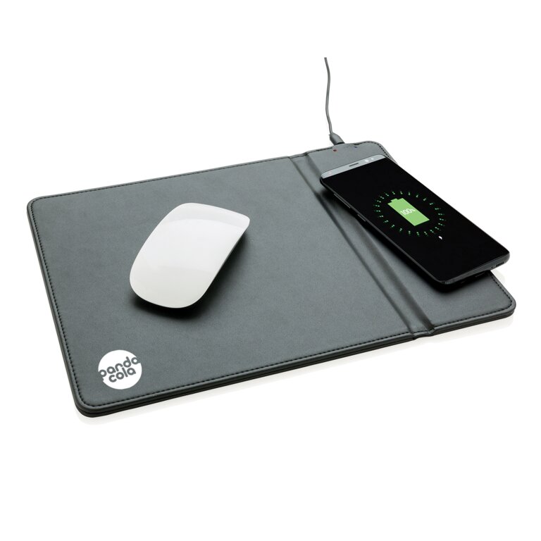 Tapis de souris avec chargeur à induction 5W - Frequency | pandacolach