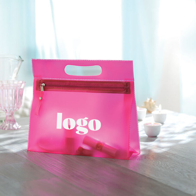 Trousse de toilette publicitaire transparente - Moonlight | pandacola