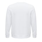 Sweat shirt publicitaire unisexe blanc en coton bio 280 gr/m² - Comet | pandacola - thumb - 1