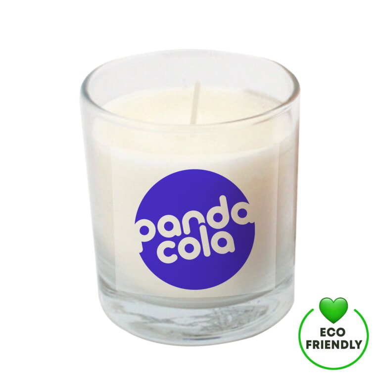 Bougie personnalisable en cire végétale made in Europe - Bigoudy | pandacola