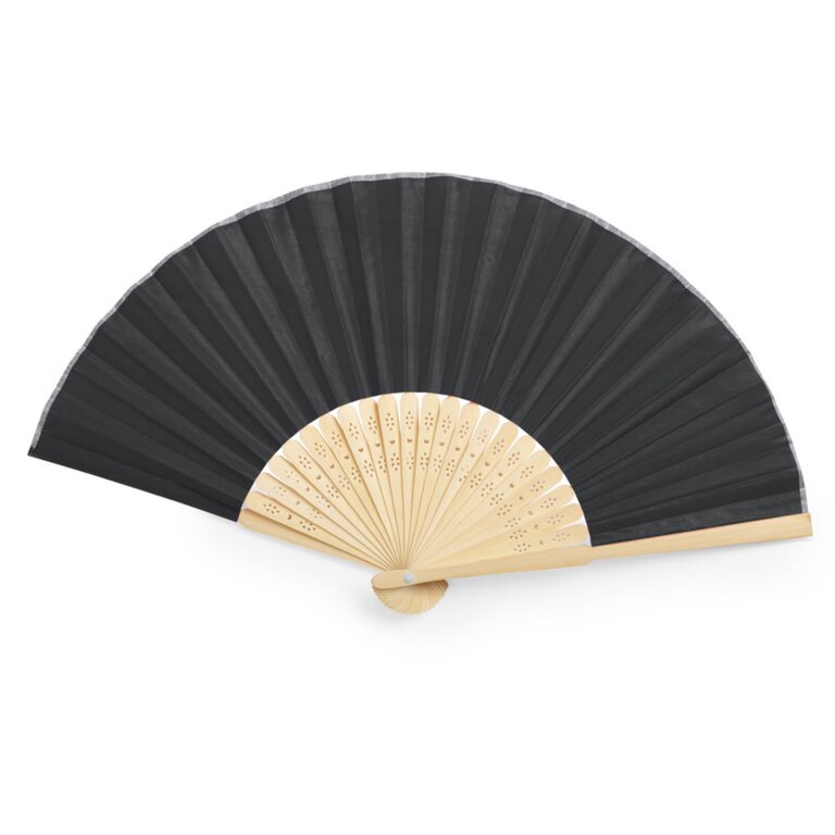 Eventail personnalisé en bambou et polyester - Inventair | pandacolach