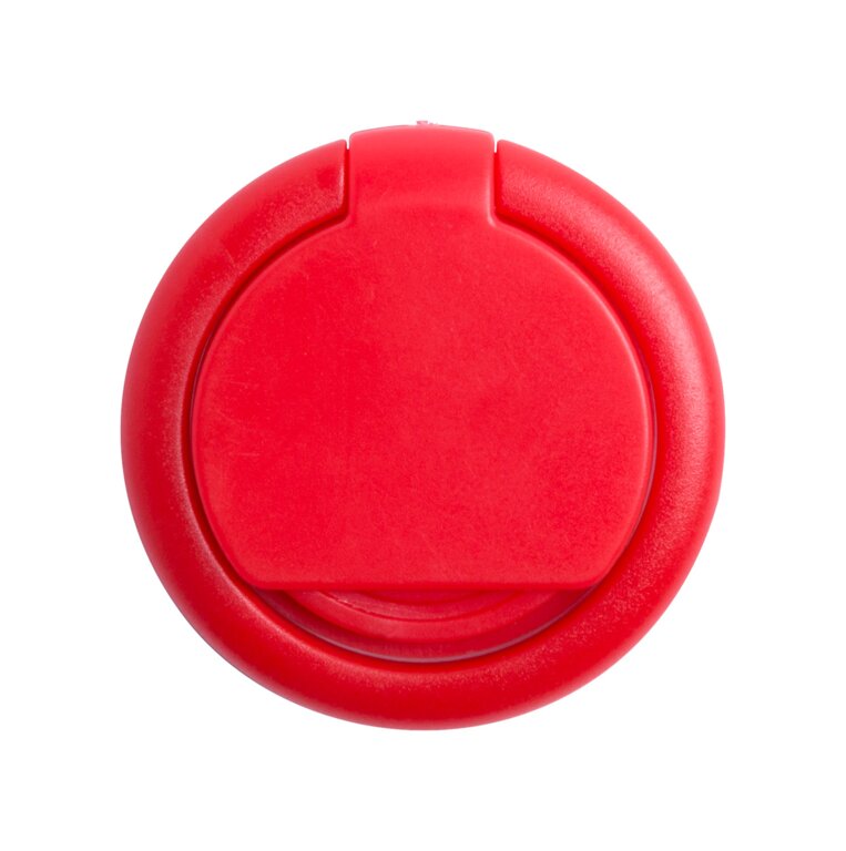 Support publicitaire adhésif pour téléphone avec bague et jeton chariot - Harvy | pandacolach
