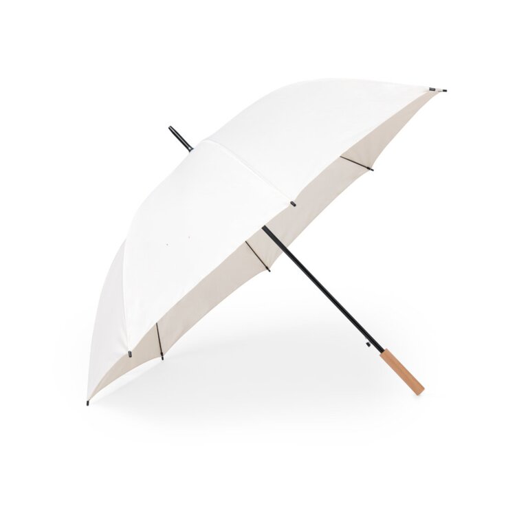 Parapluie personnalisé 8 panneaux ⌀130 cm poigée droite - Pauli | pandacola