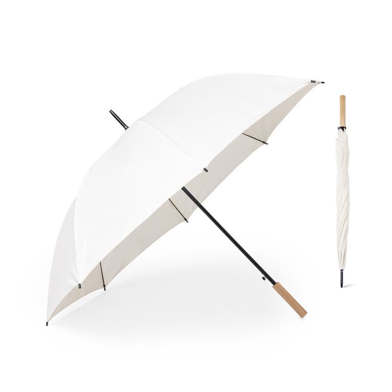 Parapluie personnalisé 8 panneaux ⌀130 cm poigée droite - Pauli | pandacolach