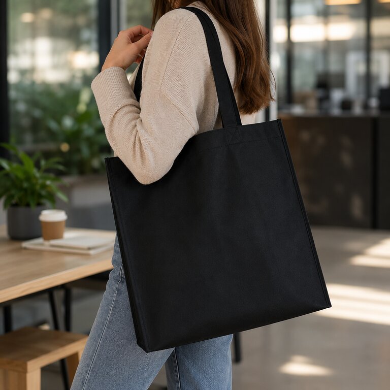 Sac shopping XXL non tissé 50 x 40 cm - Chelsea | pandacola - 2