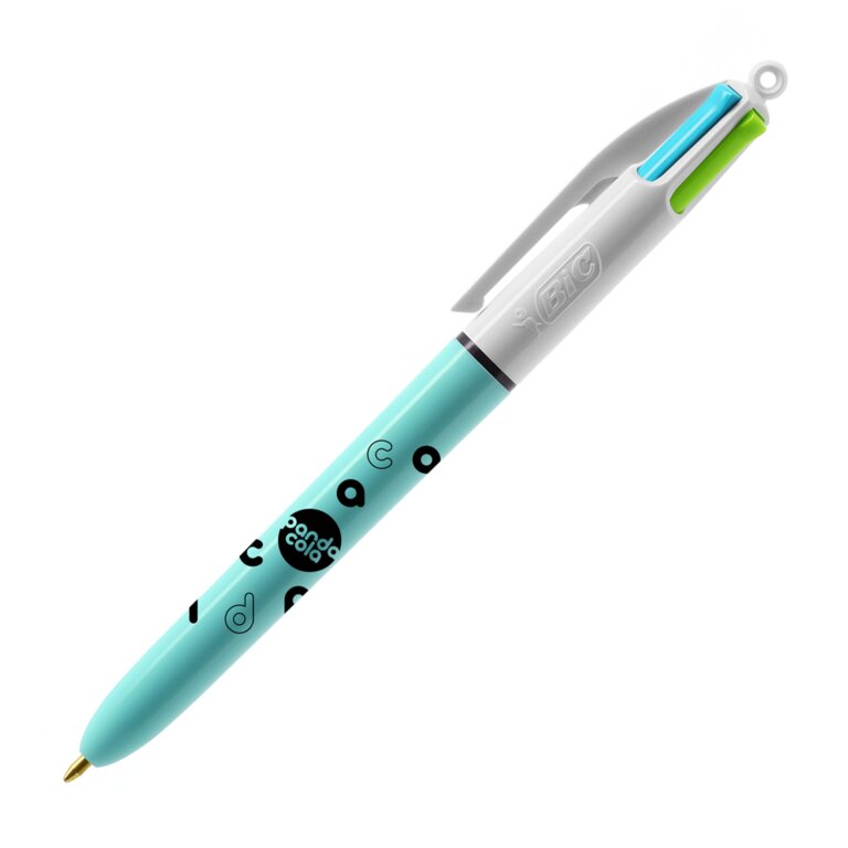Stylo bille 4 couleurs personnalisable BIC® - 4 Couleurs Fashion | pandacolach