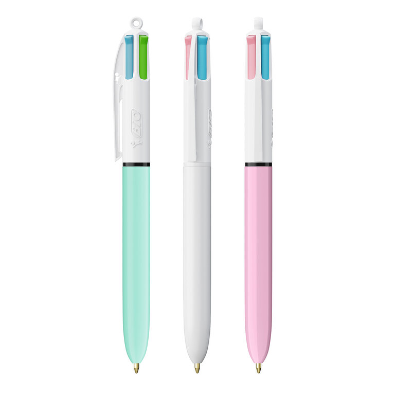 Stylo bille 4 couleurs personnalisable BIC® - 4 Couleurs Fashion | pandacola - 3
