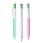 Stylo bille 4 couleurs personnalisable BIC® - 4 Couleurs Fashion | pandacolach - thumb - 3