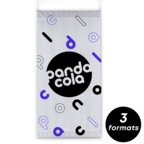 Kakemono personnalisé suspendu tissu 110 gr/m² recto quadri différentes tailles - Kigali | pandacolach - thumb - 1