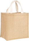 Sac en jute personnalisable avec anses en coton - East | pandacola - thumb