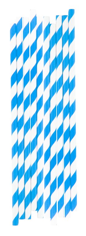 Set de paille personnalisé en papier avec motifs rayures - StriStraw | pandacola - 1