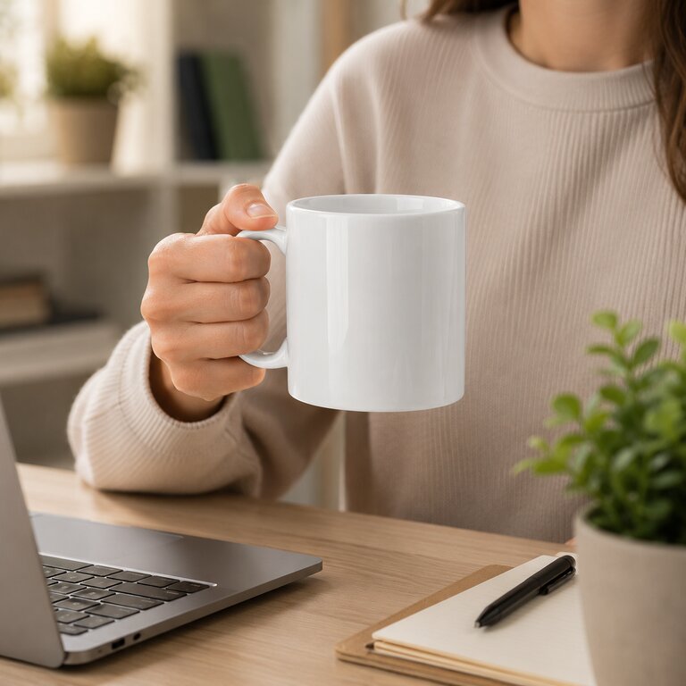 Mug personnalisé céramique en sublimation 300 mL - Sublimagda | pandacola - 2