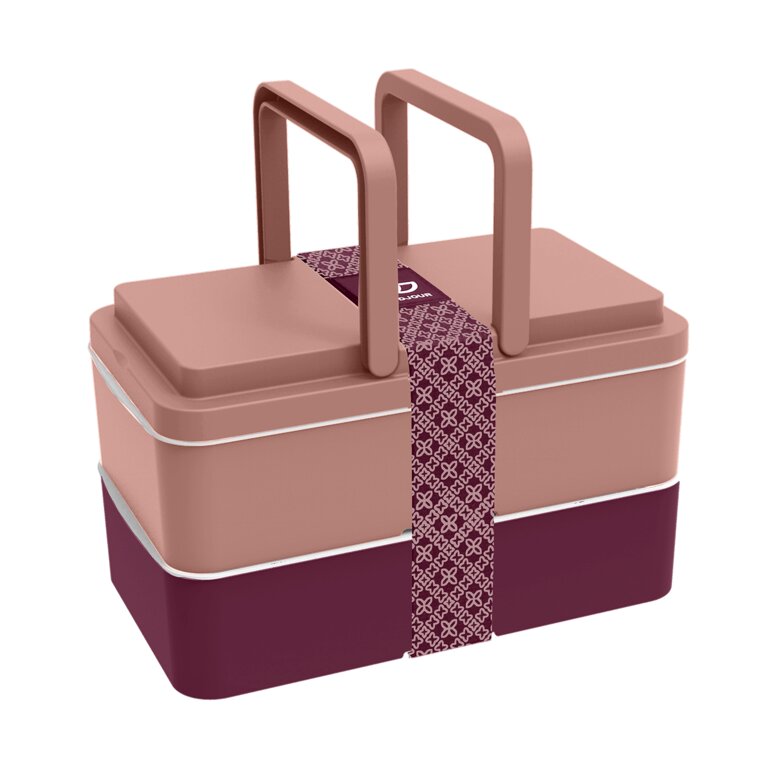 Lunch box personnalisable Made in France 2 compartiments | Goodjour - Fazy | pandacolach