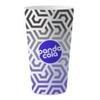 Gobelet personnalisable blanc réutilisable 50 cl - Rita 50 quadri | pandacolach - thumb - 1