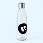 Bouteille personnalisable transparente en verre 650 ml avec bouchon en inox - Aspen Glass Clear | pandacolach - thumb - 2