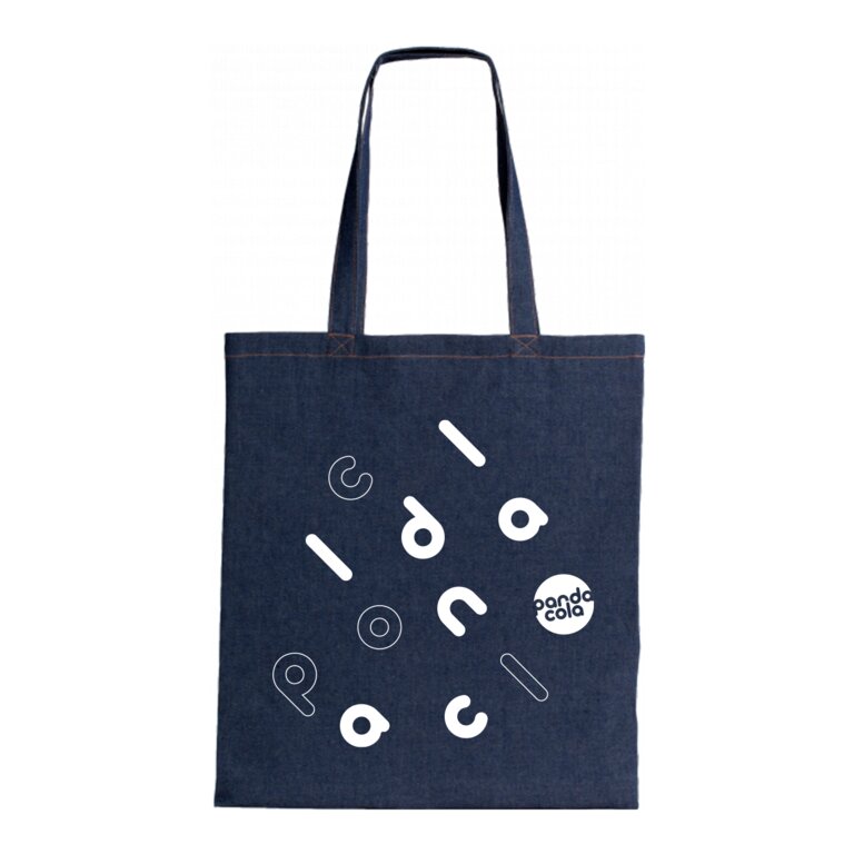 Tote bag publicitaire en coton effet jean - Wendy | pandacolach