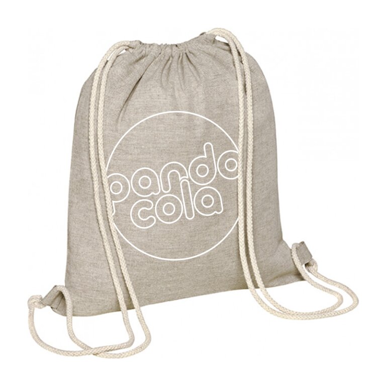 Sac à dos personnalisable en coton recyclé - Plany | pandacolach