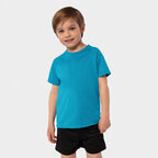 Tee-shirt respirant personnalisable de sport couleur enfant en mesh polyester 140 gr/m² - Sporty | pandacola - thumb - 2