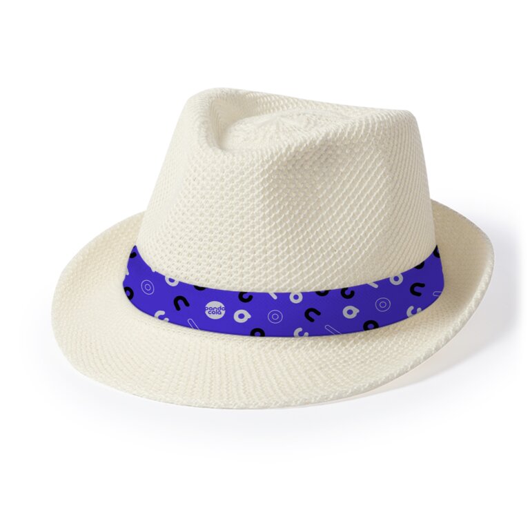 Chapeau personnalisable sur le bandeau en fibre synthétique - Bauwens | pandacolach