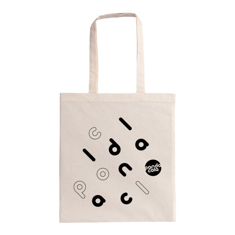 Tote bag en coton écru 150gr/m² - 38 x 42 cm - Andrea 150 | pandacolach