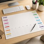 Sous main calendrier publicitaire 2027 avec semainier - Sem | pandacola - thumb - 1