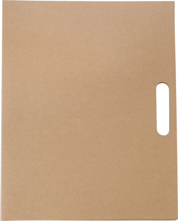 Conférencier publicitaire avec bloc-notes et marque-pages colorés - Fullo | pandacolach
