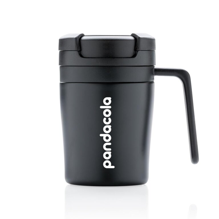 Mug publicitaire 160 ml à double paroi avec poignée - Golo | pandacola