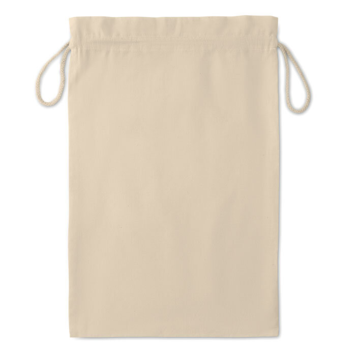 Sac pochon promotionnel grand format avec cordon de serrage en coton 105 gr/m² - Taske Large | pandacolach - 1