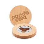 Ouvre bouteille personnalisé et sous-verre en bambou - Dakai | pandacolach - thumb - 2