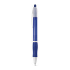 Stylo à bille personnalisable grip caoutchouté  - Alassio | pandacolach - thumb - 1