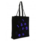 Sac shopping en coton coloré  avec soufflet - Maya color | pandacolach - thumb - 1