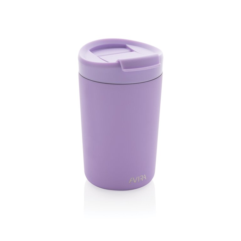 Mug personnalisable isotherme double paroi en acier recyclé 300 ml | Avira® - Myla | pandacolach