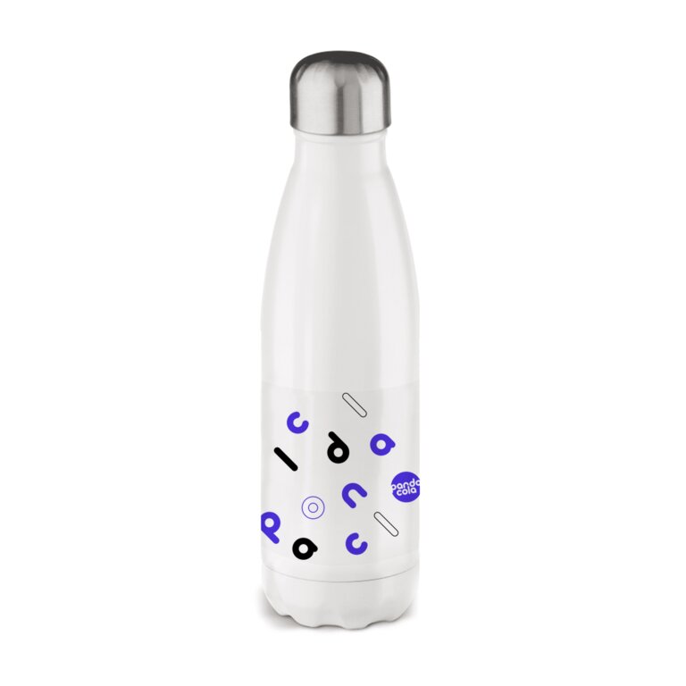 Bouteille isotherme personnalisable avec votre prénom en sublimation d'une capacité de 500 ml - Swing | pandacolach - 2