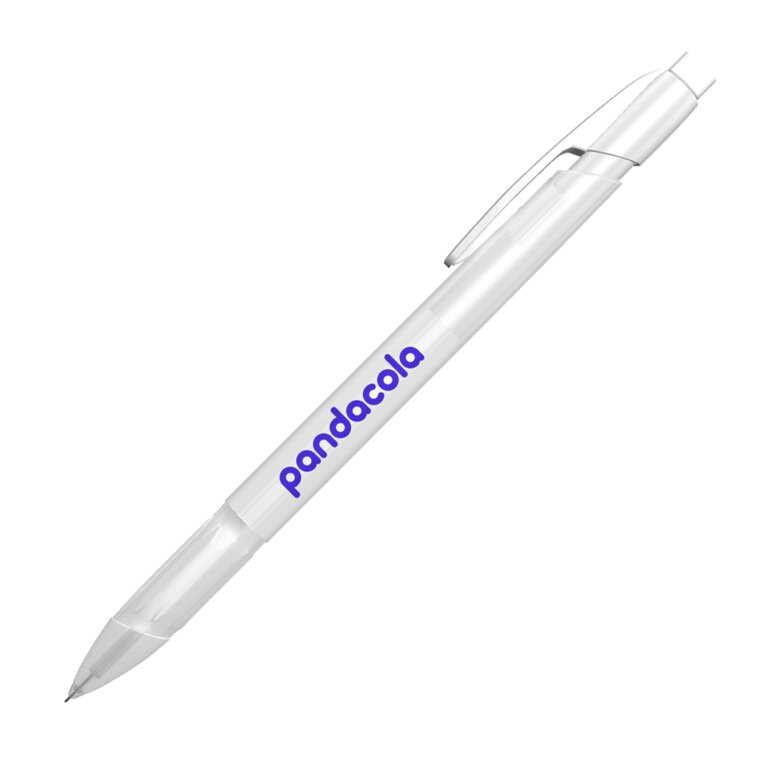 Porte-mines personnalisé avec grip BIC® - Media Clic Frosted | pandacolach