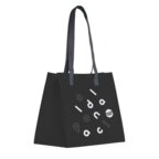 Sac de shopping non tissé personnalisable à soufflet large  - Ivy | pandacolach - thumb - 1