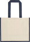 Tote bag promotionnel avec soufflets en jute 320 gr/m² - Telo | pandacola - thumb - 1