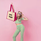 Tote bag promotionnel avec soufflets en jute 320 gr/m² - Telo | pandacolach - thumb - 2