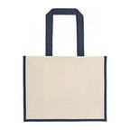 Tote bag promotionnel avec soufflets en jute 320 gr/m² - Telo | pandacolach - thumb - 1