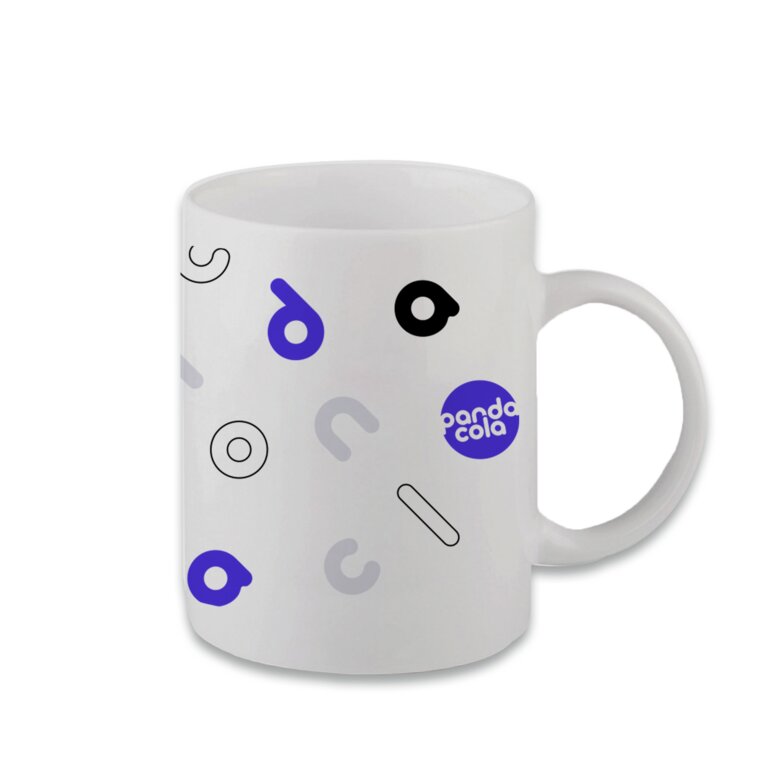 Mug publicitaire céramique marquage sublimation 300 ml - Newark | pandacolach