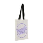 Sac shopping publicitaire anses couleur 130 gr/m² - Fizzy | pandacolach - thumb - 1