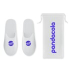 Chaussons personnalisés avec pochette - Hotelo | pandacolach - thumb - 1