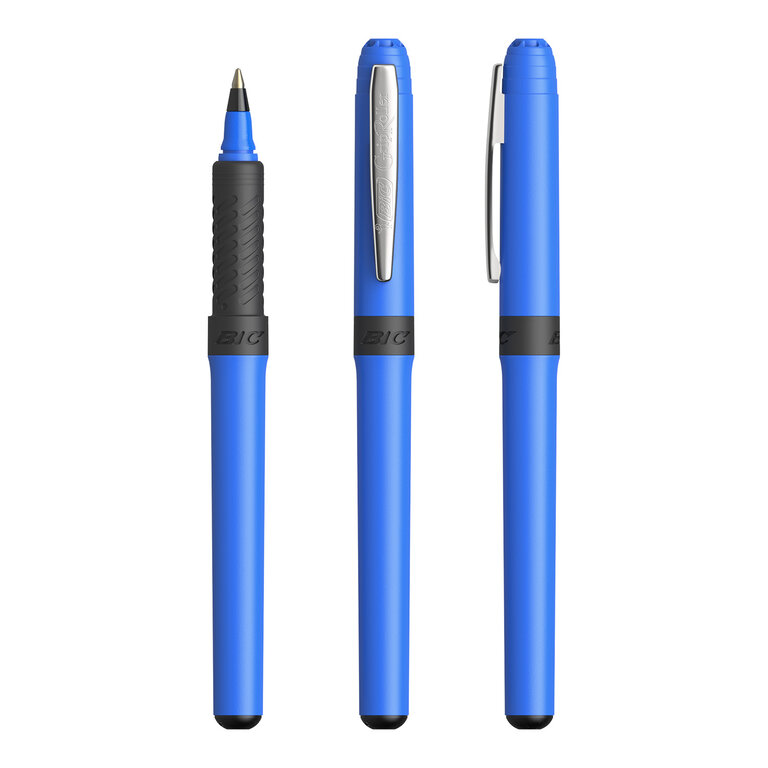 Stylo roller personnalisable avec grip BIC® - Grip Roller | pandacolach - 1
