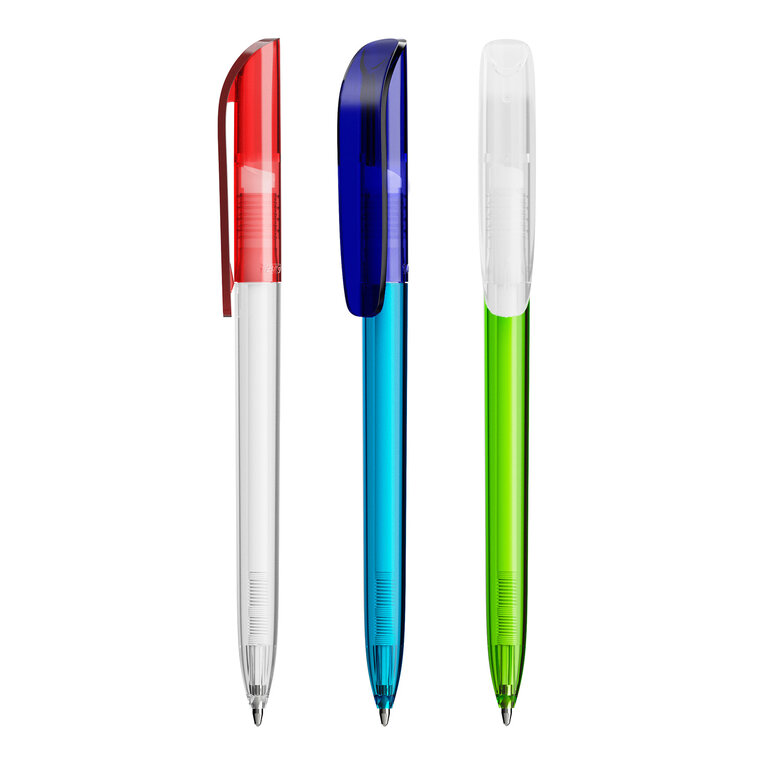 Stylo publicitaire BIC® - Super Clip Clear | pandacola - 2